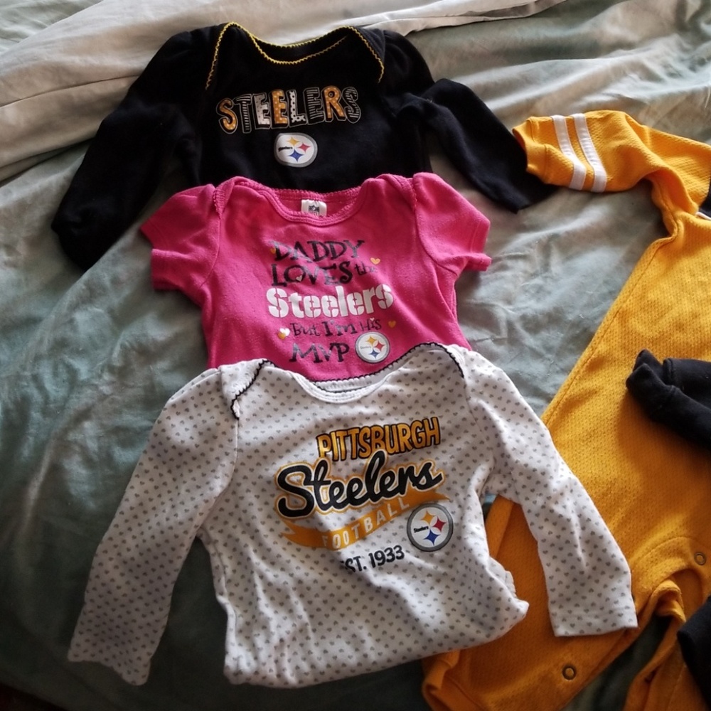 Steelers baby lot
